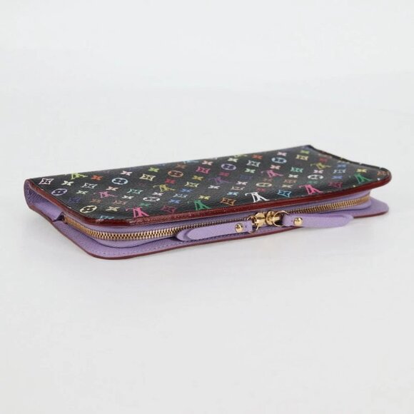 LOUIS VUITTON Multicolor Portefeuille Insolite Wallet Black M60271 Auth yk18491V - Picture 6 of 16